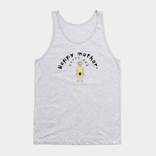 Happy mothers day illustration Tank Top